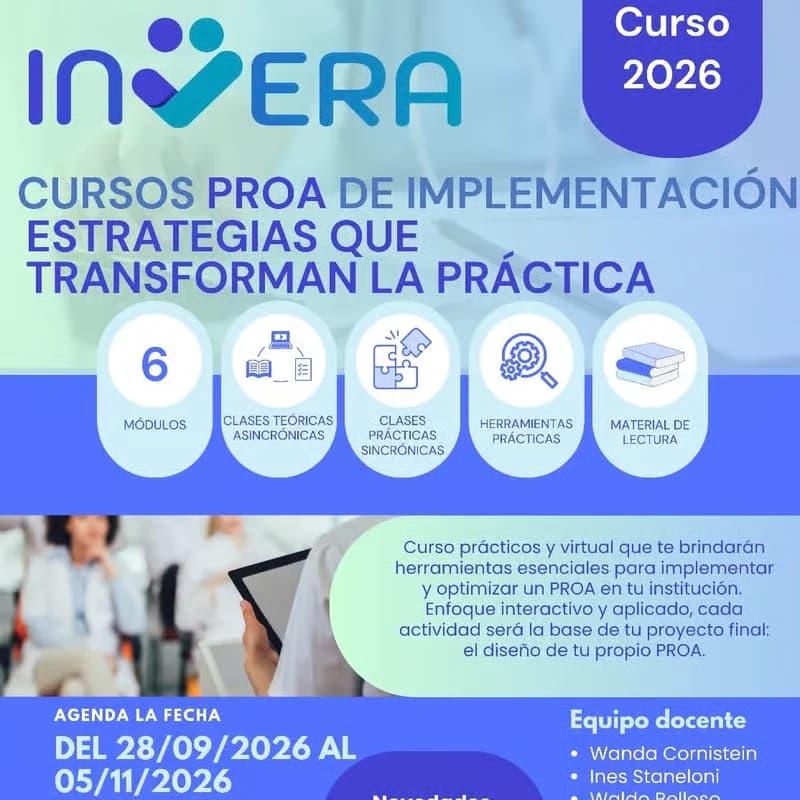 Cursos PROA de Implementación: Estrategias que Transforman la Práctica